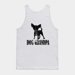 Chihuahua Dog Grandpa Tank Top